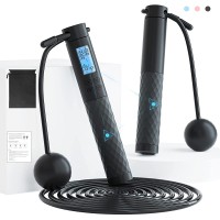Fitness Jump Ropes with Counter Calorie Adjustable Workout Skipping Rope for Women Men Kids Indoor and Outdoor Fitness Training - B5O7MGL0W
