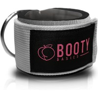 Booty Basics Fitness Ankle Strap for Cable Machines Padded Ankle Attachment for Women – for Leg and Glute Workouts - BQ5TM09QP