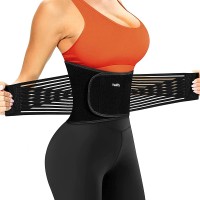 Healifty Waist Trainer Belt for Women Gym Workout Clothes for Weight Loss Bandage Wraps for Stomach Waist Cincher Trimmer Slimming Body - BJUYRD4YM