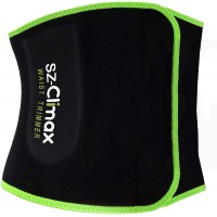 SZ-Climax Waist Trainer Belt Promotes Sweat Wrap Exercise Belt Women Men Fitness Workout Belt Abdominal Trainers Back Support with Pocket for Cell Phone - B1FB6XU56