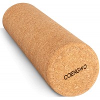 Cork Massage Roller COENGWO Cork No Foam Roller Massage Stick for Muscle Pain Relief Tension Relief Deep Tissue Muscle Sore Relief Yoga Therapy - BJOWMZYT3