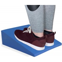 ARTEMI Foam Incline Slant Board Stretching kit Ideal for Yoga or Calf Foot Ankle and Leg Stretching. Strong and Durable Resistance Band Included. Stable pad Improves Strength and Stability. - BLAIV1ZCI