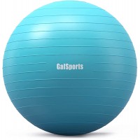 GalSports Exercise Ball 45cm-75cm Yoga Ball Chair with Quick Pump Stability Fitness Ball for Core Strength Training & Physical Therapy - BZULEC2D2