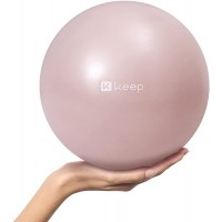 KEEP Mini Exercise Barre Ball 10 Inch Small Pilates Ball for Stability Yoga Core Training Stretching and Physical Therapy - BL4Z3J29T