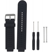 Compatible with Garmin Forerunner 220  230  235  620  630  735  Approach S20 S5  S6 Bands Silicone Watchband Strap - BSXRQIV7V
