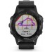 Garmin fenix 5 Plus Premium Multisport GPS Smartwatch Features Color Topo Maps Heart Rate Monitoring Music and Contactless Payment Black with Leather Band - BSL78XK6Z