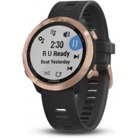 Garmin Forerunner 645 Music GPS Running Watch With Garmin Pay Contactless Payments Wrist-Based Heart Rate And Music Rose Gold - BWI4J60D1