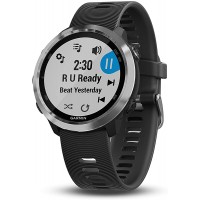 Garmin Forerunner 645 Music GPS Running Watch With Pay Contactless Payments Wrist-Based Heart Rate And Music Black - B8A1GN7AH