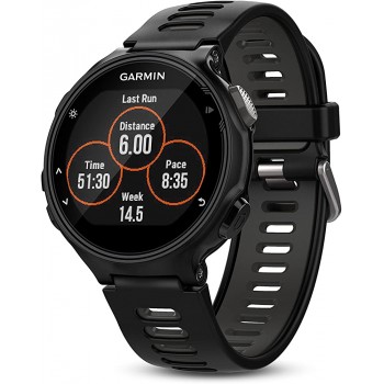 Garmin Forerunner 735XT Multisport GPS Running Watch With Heart Rate Black Gray - BYNN5GYL9