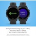 Garmin Forerunner 945 Premium GPS Running Triathlon Smartwatch with Music Black - B713WGTGY