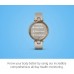 Garmin Lily™ Small GPS Smartwatch with Touchscreen and Patterned Lens Rose Gold and Light Tan - BXA4DIYW7