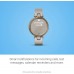Garmin Lily™ Small GPS Smartwatch with Touchscreen and Patterned Lens Rose Gold and Light Tan - BXA4DIYW7