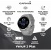 Garmin Venu 2 Plus GPS Multisport Smartwatch 1.7 in. with Call and Text Music Adv HM+FF Cream Gold Bezel with Ivory Cas and Wearable4U White Earbuds Bundle - B4NCCSBHQ