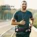Macally Running Belt Waist Pack with Pouch Divider & 2 Hydration Water Bottles Bpa Free Perfect No Bounce Fanny Pack for Phones Reflective Fitness Gear for Jogging Hiking Night Runs & Cycling RUNBELTP2 - B07GPCFDY