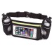 Unisex Hydration Waist Belt for Running Hiking Climbing Cycling and Traveling SLIM Flipping Phone Pocket with TOUCHSCREEN Cover Fits Phones up to 6.5 inches Two BPA-FREE Reusable Water Bottles - BU681GBKH