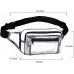 Clear Fanny Pack Clear Waterproof With Adjustable Strap Stadium Approved Waist Bag For Women or Men Fit For Events Games and Concerts - BMR5C09YB