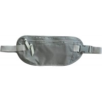 Fanny Pack for Men Fanny Packs for Women Waist Bag for Passports Money Credit Cards and IDs Gray - BHY5ZWFOQ