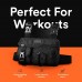 Fitdom Tactical Inspired Sports Utility Chest Pack. Chest Bag For Men With Built-In Phone Holder. This EDC Rig Pouch Vest is Perfect For Workouts Cycling & Hiking - BFIK23G53