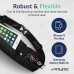 Fitletic Bolt Running Pouch Runners Pouch Double Pocket Running Waist Belt Waterproof Adjustable and Expandable Running Accessories - B7CUVNCGA