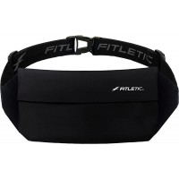 Fitletic Zipless Running Belt Waist Pack for Women & Men Easy-Access Travel Pouch Workout Bag with Grippers No-Bounce Sport Fanny Pack Phone Holder for iPhone 13 12 Pro Max Galaxy S21 Pixel 6 - BNSH56V69