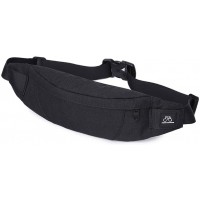 GoFar Fanny Pack Slim Water Resistant Waist Bag Hip Purse for Men Women Outdoors Running Hiking Carrying Phone Money & Everyday Essentials Black Small - B3ANOOAG5