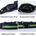 Limiwulw Waist Pack Bag Fanny Pack Hands Free Way to Carry Phone Passport Keys ID Money & Everyday Essentials Adjustable Water Resistant Running Gear for Men and Women | Green - BVC9R6ADZ