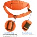 Pistep Fanny Packs for Women Men Waterproof Waist Bag Pack Hip Bag with Adjustable Belt for Running Hiking and Travel ORANGE - BL99US5TS