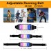 QUANFUN Running Belt for iPhone 13 12 11 Pro Max XS Max Galaxy S10+ S20 Plus S20 Ultra,Note 20,Water Resistant Fanny Pack Sports Fitness Waist Pouch fits Large Phones UP to 6.9 With OtterBox Case - B7Z9R73DK