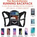 Running Mini Backpack Vest for Men & Women Reflective w 360°Hi-Viz Holds Accessories and any iPhone Android iPad mini Lightweight Adjustable gear for Fitness Walking Cycling Hiking and more! - BOXETHJ66