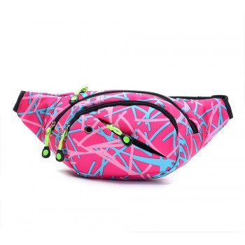 Travel Fanny Bag Waist Packs Multiple Functions Hip Bum Chest Back Bags Chest Pouch with Adjustable Belt Strap for Men Women Fit for Outdoor Events Hiking Cycling Running - B0X3C3FBK