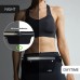 Ultra Slim Running Belt Fanny Pack Water Resistant Fashion Sports Waist Bag Reflective Adjustable Elastic Belt Holds Phones up to 6.7inch Men Women Indoor Outdoor Sports Workouts Gym Exercises - BACNV5SDN