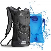 B BBAIYULE Hydration Backpack with 2L Water Bladder Hydration Packs for Cycling Biking Running Hiking Climbing Skiing  Lightweight Water Backpack with Hydration Bladder for Men and Women - BBXRYC0Q1