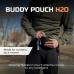 Buddy Pouch H2O Black- Magnetic Personal Hydration Pouch. No Belt or Clip. 4 L x 4 W - BUO6VSS18