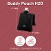 Buddy Pouch H2O Black- Magnetic Personal Hydration Pouch. No Belt or Clip. 4 L x 4 W - BUO6VSS18