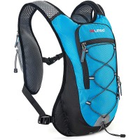 Gelindo Hydration Backpack Running Water Backpack with 2L Hydration Bladder Insulated Cycling Hydration Vest Outdoor Lightweight Packs for Mochilas Trail Marathon Running Race for Men Women - BVJLF7H1N