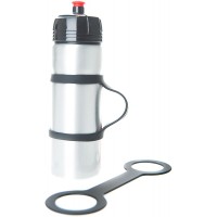 Handiwear 2 Pack Water Bottle Carrier Grip for Running. Soft Band Holder Strap Makes Any Bottle Handheld. Bike Gym or Jogging - BP39RYZ7E
