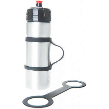 Handiwear 2 Pack Water Bottle Carrier Grip for Running. Soft Band Holder Strap Makes Any Bottle Handheld. Bike Gym or Jogging - BP39RYZ7E