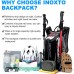 INOXTO Hydration Pack Backpack，Insulated Hydration Pack Lightweight Water Backpack with 2L Water Bladder Bag Daypack for Hiking Running Cycling Camping Hunting for Women Men Kids - B8AEB8YEM