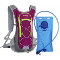 KBNI Hydration Backpack with 2L Water Bladder for Women Men Kids doing Outdoor Running Hiking Camping Skiing Cycling - B1HRX02U4