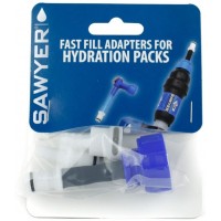 Sawyer Products SP115 Fast Fill Adapters for Hydration Packs Blue White ,One Size - B5WB2JGYY