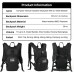 SHARKMOUTH Tactical MOLLE Hydration Pack Backpack 900D with 2L Leak-Proof Water Bladder Keep Liquids Cool for Up to 4 Hours Daypack for Hiking Cycling Running Hunting USA Flag Patch - B45Z0UFJ6