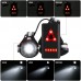 ALOVECO Outdoor Night Running Lights LED Chest Light Back Warning Light with Rechargeable Battery for Camping Hiking Running Jogging Outdoor Adventure 90° Adjustable Beam - BU9KFMAYH