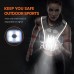 Auriani Reflective Running Vest with LED Light and Phone Holder Outdoor Night Running Lights for Runners LED Safety Vest for Men Women Running Cycling or Walking - B4XFVNA2H