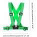 Famnosta Running Reflective Vest Gear 3 Pack Adjustable Safety Vest High Visible Reflective Belt Straps Night Walking Vest - BSP8N3XZG