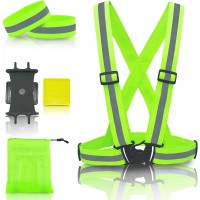 GAKI Store Reflective Running Gear for Waist Arm Ankle Leg & Reflective Phone Holder Reflective Vest for Walking at Night Safety Reflector for Men Women Pets & Reflective Stickers for Vehicles - BF7SRYK42
