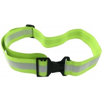 High Visibility Reflective Belt Army PT Belt. Reflective Running Gear for Men and Women for Night Running Cycling Walking. Military Safety Reflector Strips - BJ1G3KDGC