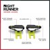 Night Runner 270 Shoe Lights Rechargeable & Waterproof Battery Light for Runners Dog Walking Hiking Best Safety Running Gear for High Visibility at Night Time or Low Light Green Clips - B34O18YP1