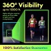 RoadRunner New 360° Reflective Running Vest Gear for Men and Women – Visibility Vest for Outdoor Sports Activities - BDGROP3XW