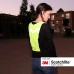 Salzmann Reflective Sports Vest | Made with 3M Scotchlite | Lightweight Adjustable and Highly Breathable | Ideal for Running Cycling Walking and More - B09SM3YP9