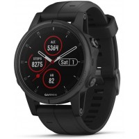 Garmin fenix 5s Plus Smaller-Sized Multisport GPS Smartwatch Features Color Topo Maps Heart Rate Monitoring Music and Contactless Payment Black - BSE8EMHA5